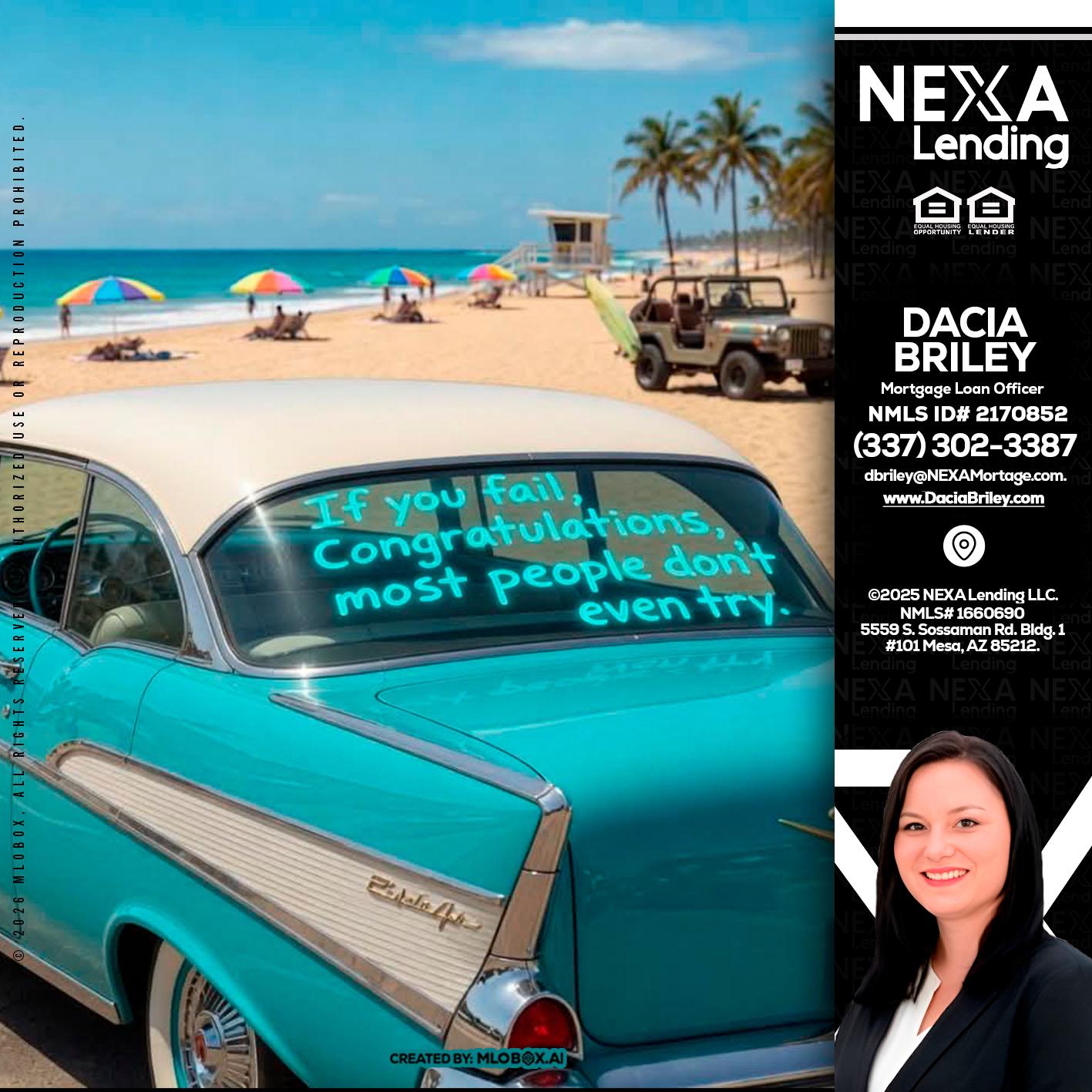 if you - Dacia Briley -Mortgage Loan Originator