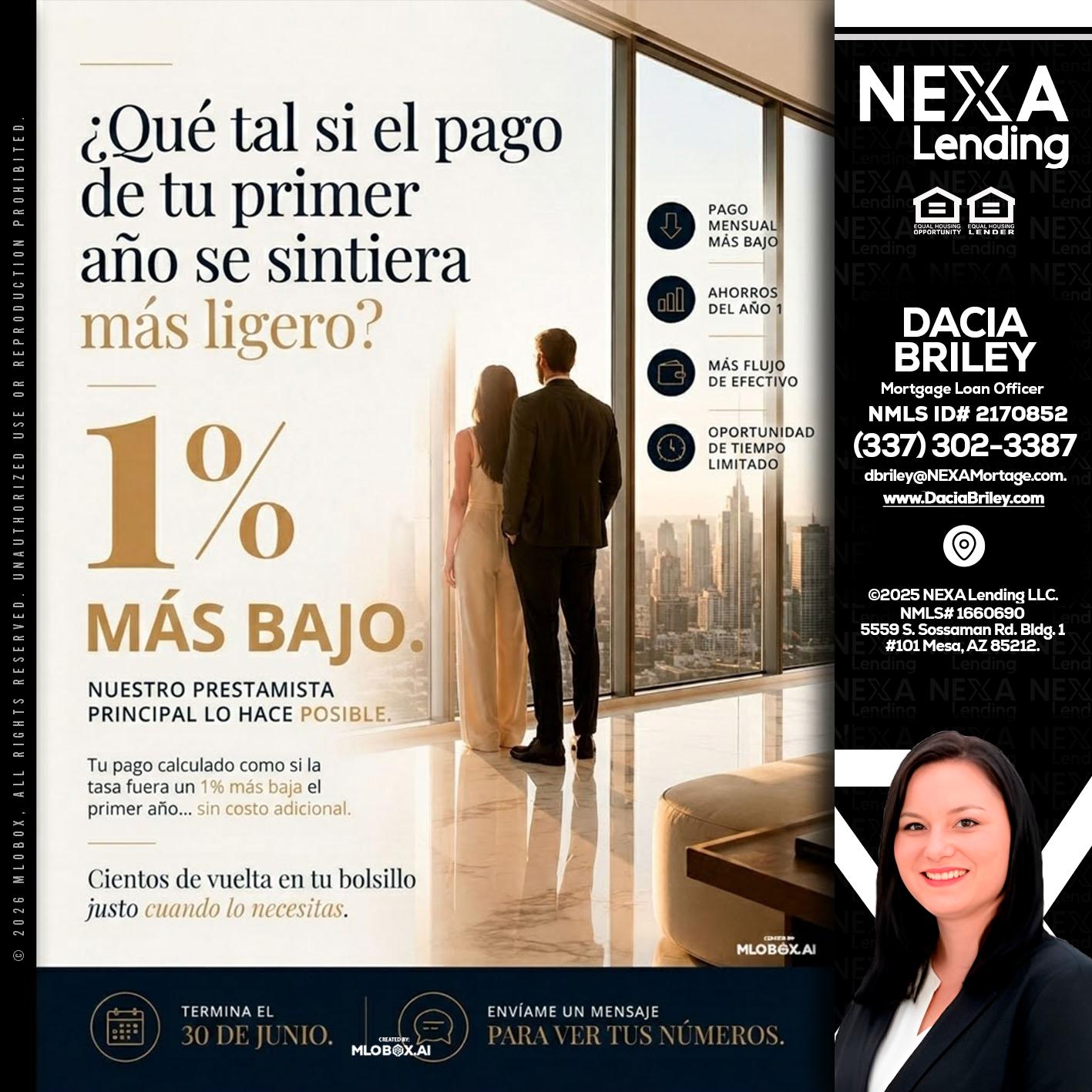que tal si - Dacia Briley -Mortgage Loan Originator