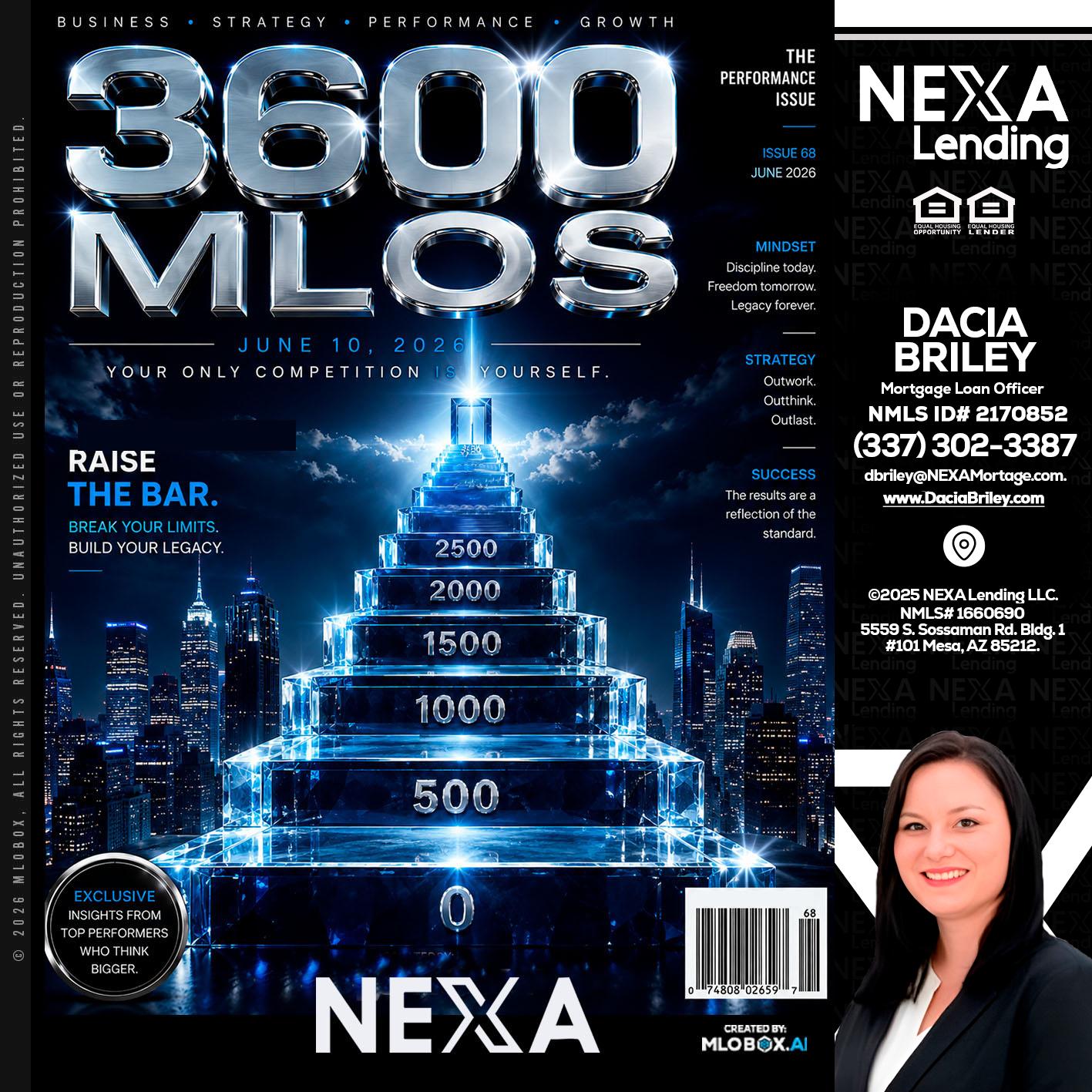 3600 MLOs - Dacia Briley -Mortgage Loan Originator