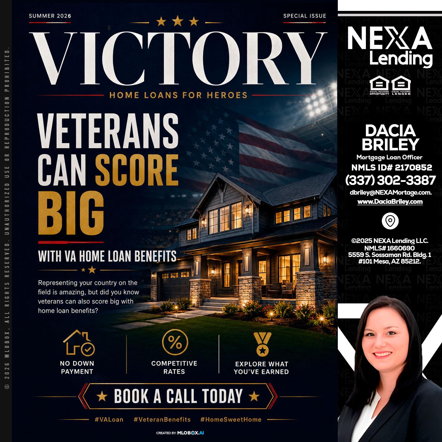 VICTORY - Dacia Briley -Mortgage Loan Originator