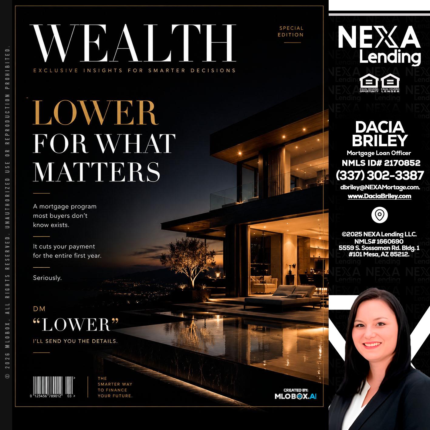 WEALTH - Dacia Briley -Mortgage Loan Originator