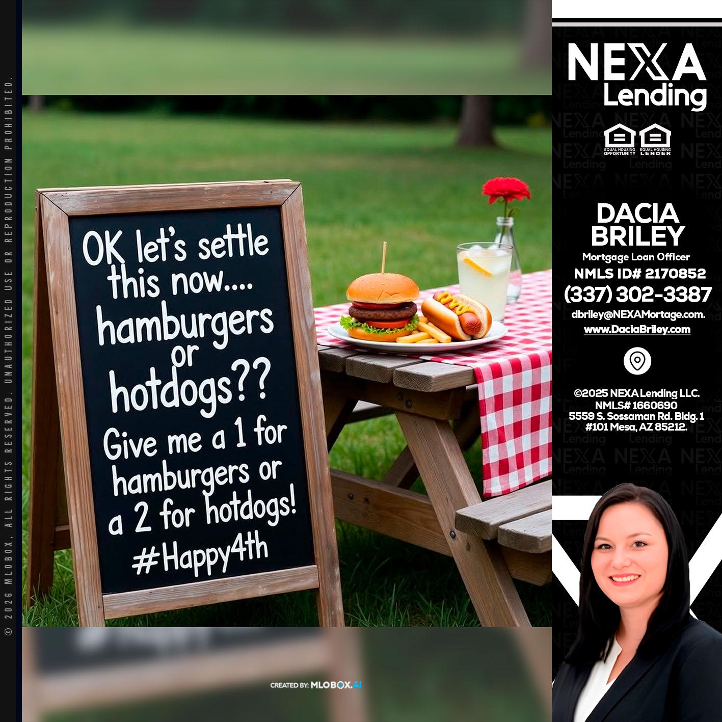 let settle this - Dacia Briley -Mortgage Loan Originator