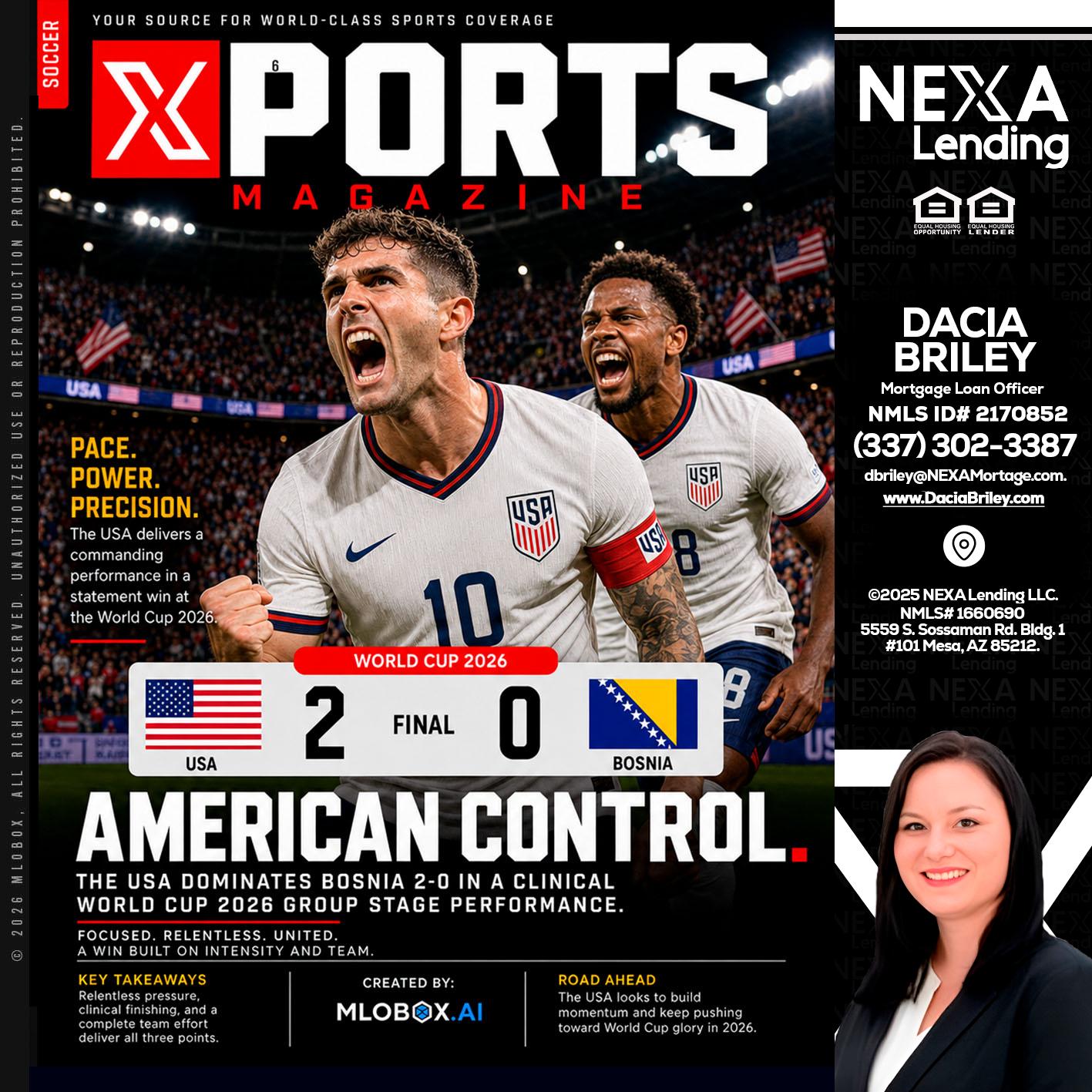 AMERICAN CONTROL - Dacia Briley -Mortgage Loan Originator