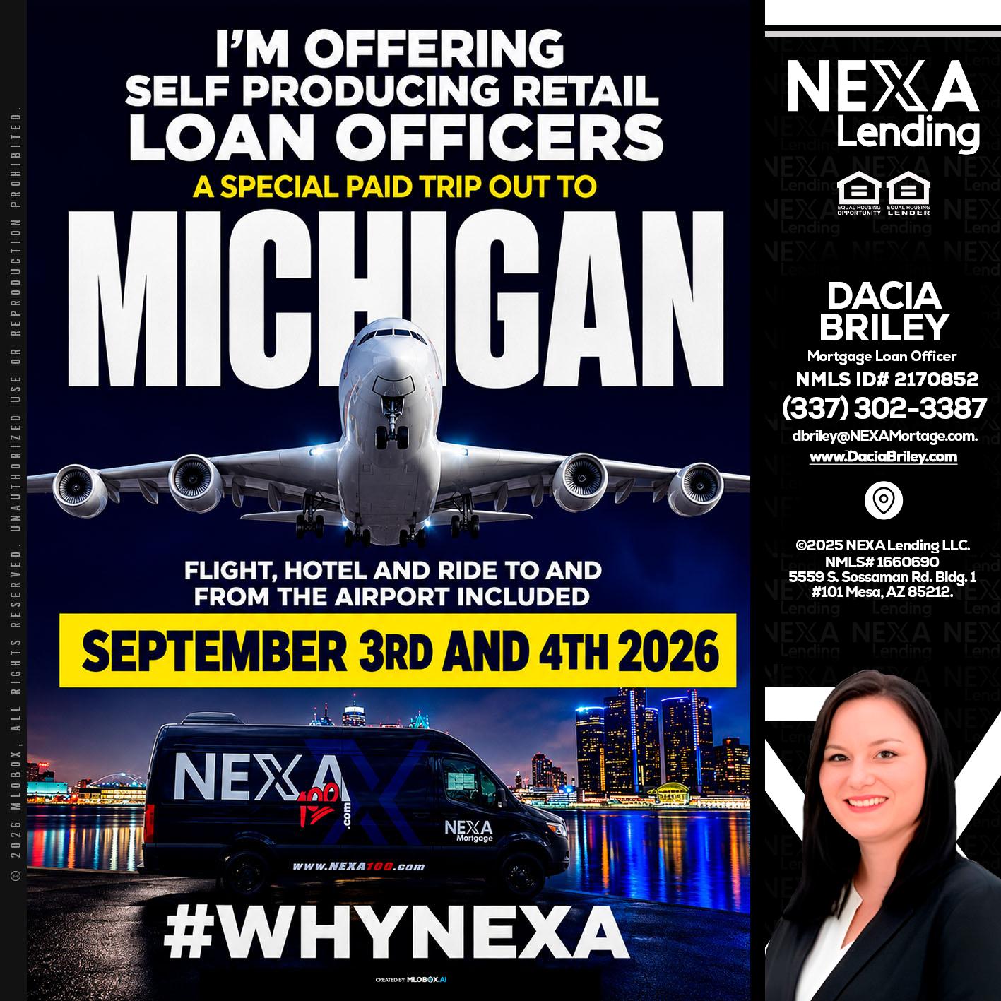 MICHIGAN - Dacia Briley -Mortgage Loan Originator